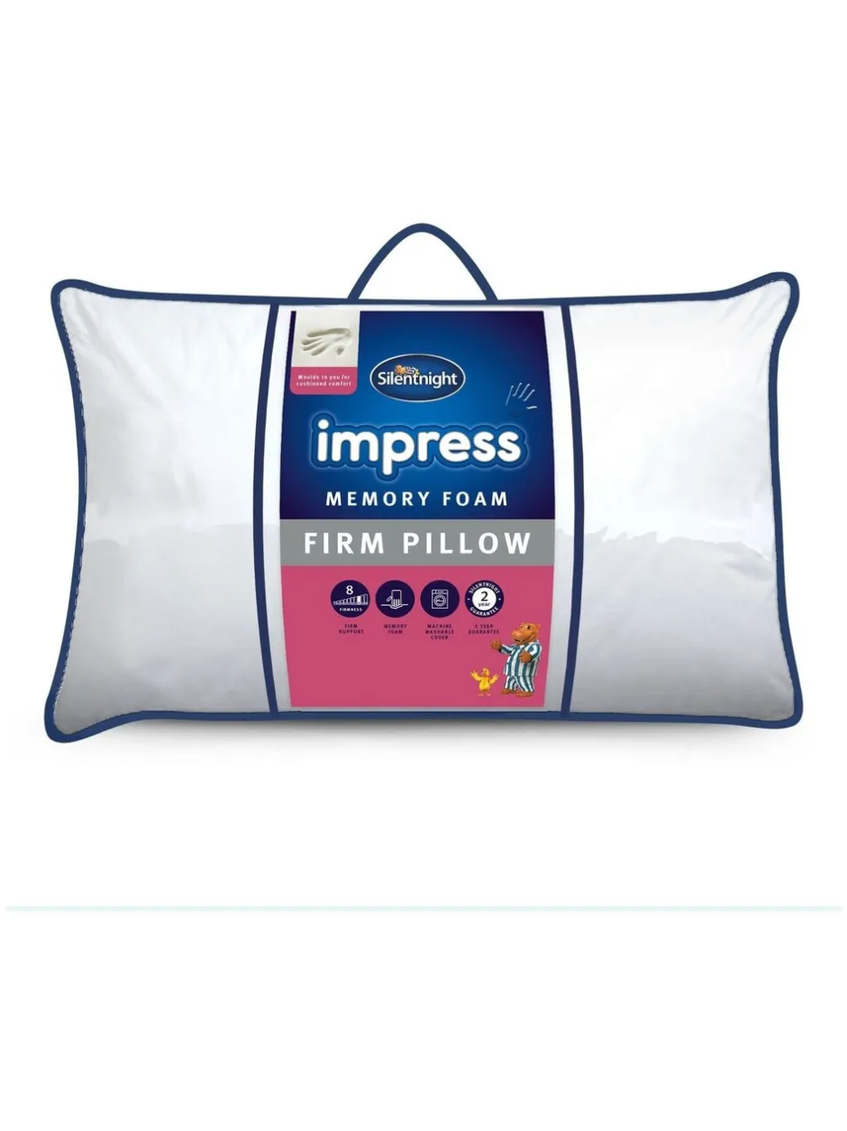 Dekbedden En Kussens|Silentnight Impress luxe kussen van geheugenschuim - Stevig