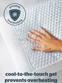 Dekbedden En Kussens|Silentnight Medium Wellbeing koel aanvoelend kussen
