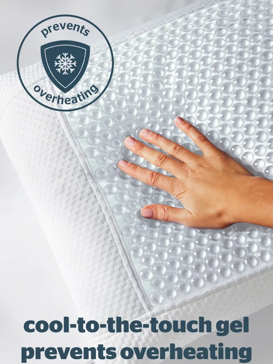 Dekbedden En Kussens|Silentnight Medium Wellbeing koel aanvoelend kussen