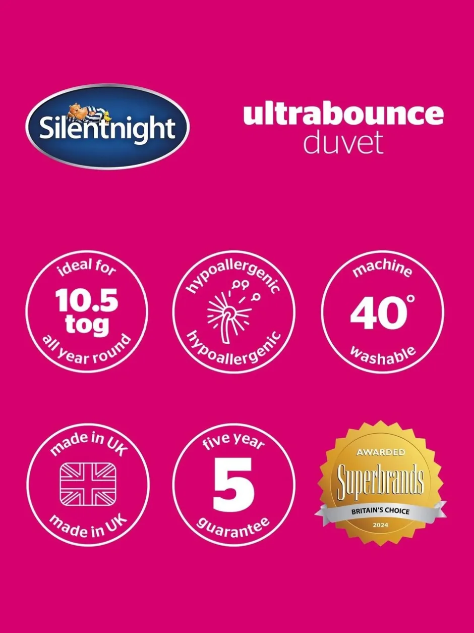 Dekbedden En Kussens*Silentnight Ultrabounce 10.5 tog dekbed