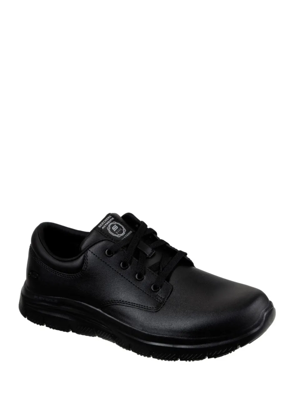 Schoenen*Skechers Flex Advantage Fourche werkschoenen met antislip voor heren