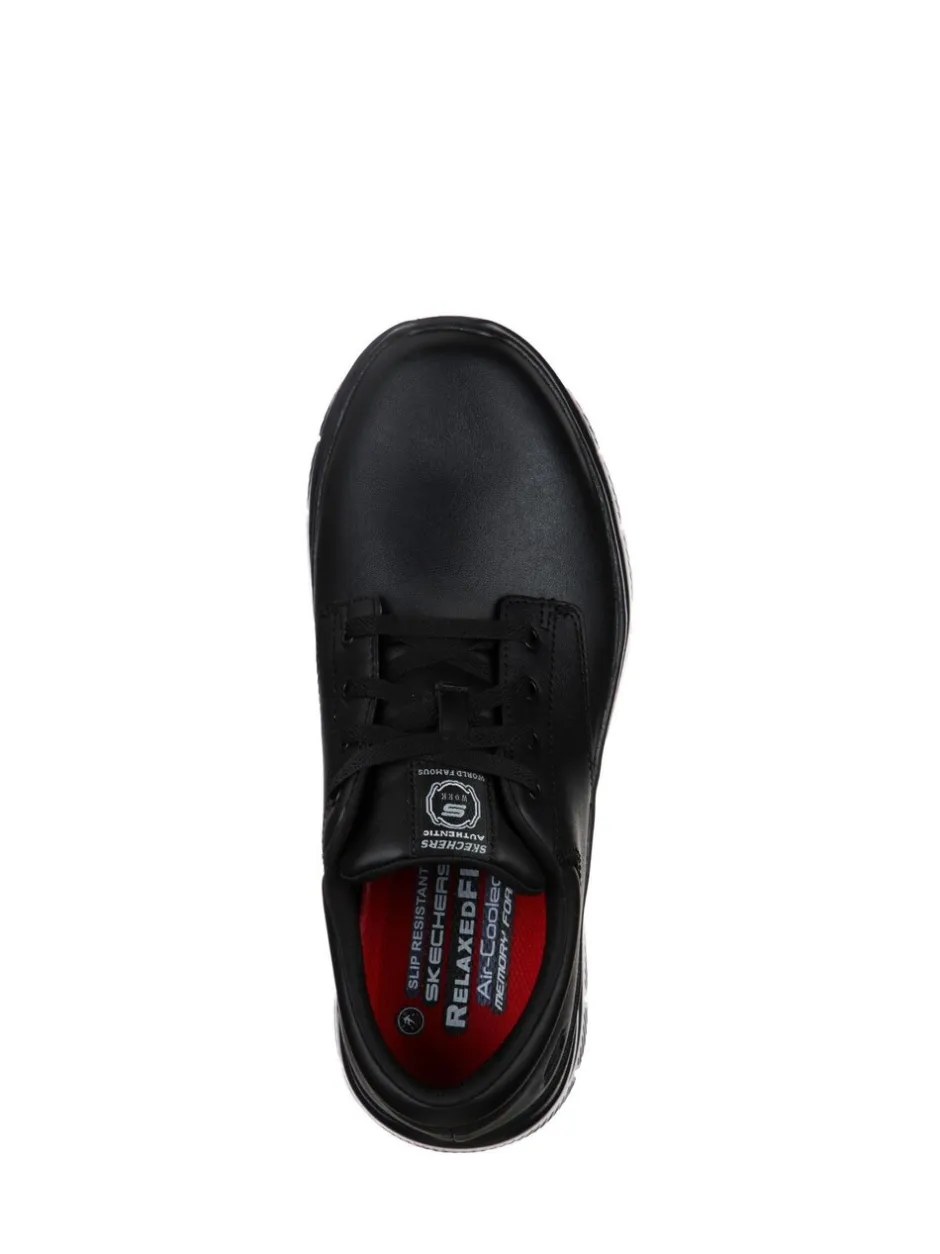 Schoenen*Skechers Flex Advantage Fourche werkschoenen met antislip voor heren