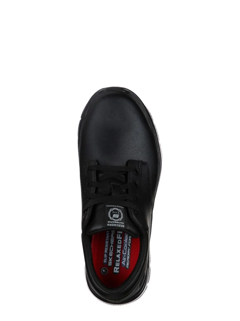 Schoenen*Skechers Flex Advantage Fourche werkschoenen met antislip voor heren