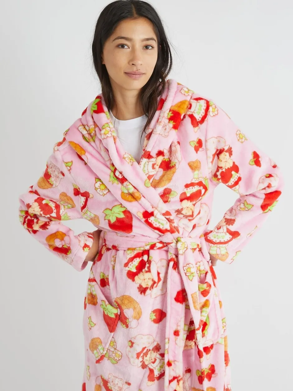 Badjassen*Skinnydip Strawberry Shortcake x Pink Dressing Robe
