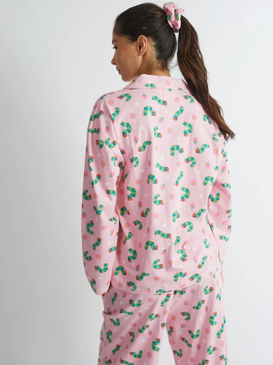 Pyjama's|Loungewear*Skinnydip The Very Hungry Caterpillar x Pyjama Set in Pink
