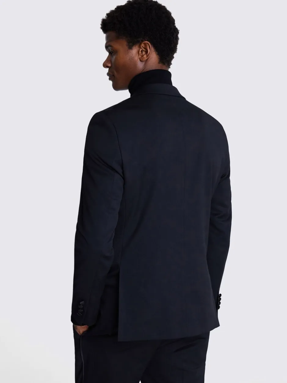 Smokings En Feestkleding|DKNY Slim Fit Smokingjasje met Notch Revers