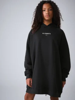 Jurken|smALLSAINTS Dana Zip Oversized Hoodie Dress