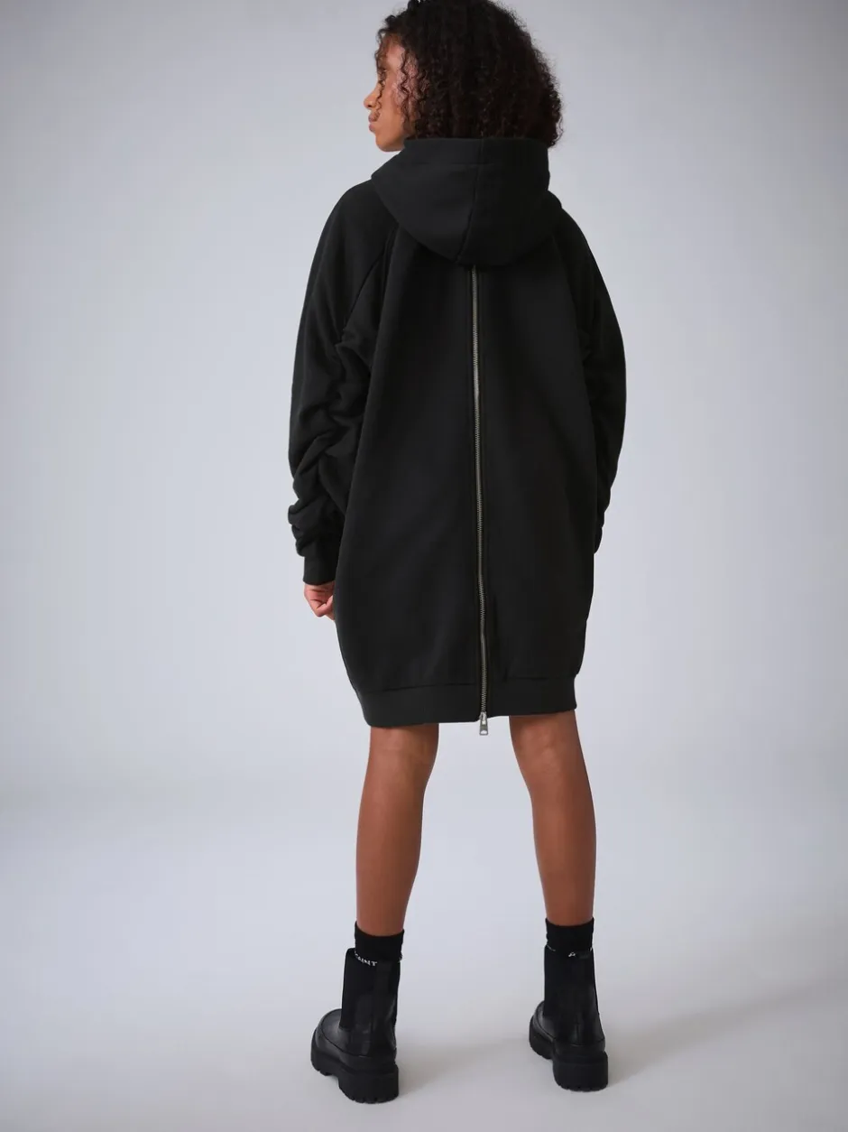 Jurken|smALLSAINTS Dana Zip Oversized Hoodie Dress