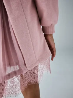 Jurken|Jurken|smALLSAINTS Lee Lace Younger Girls Sweat Dress