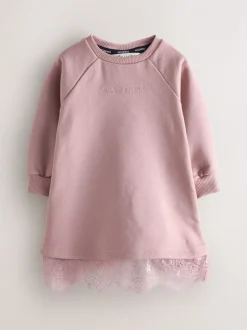 Jurken|Jurken|smALLSAINTS Lee Lace Younger Girls Sweat Dress