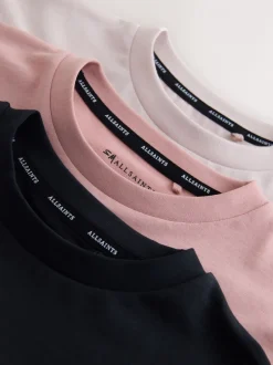 T-Shirts*smALLSAINTS Script Logo Crew Neck Relaxed T-Shirts 3 Pack
