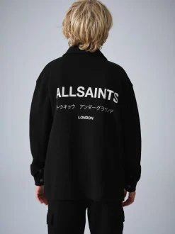 Jassen En Jacks|smALLSAINTS Sweat Shacket T-Shirt and Shorts 3 Piece Set