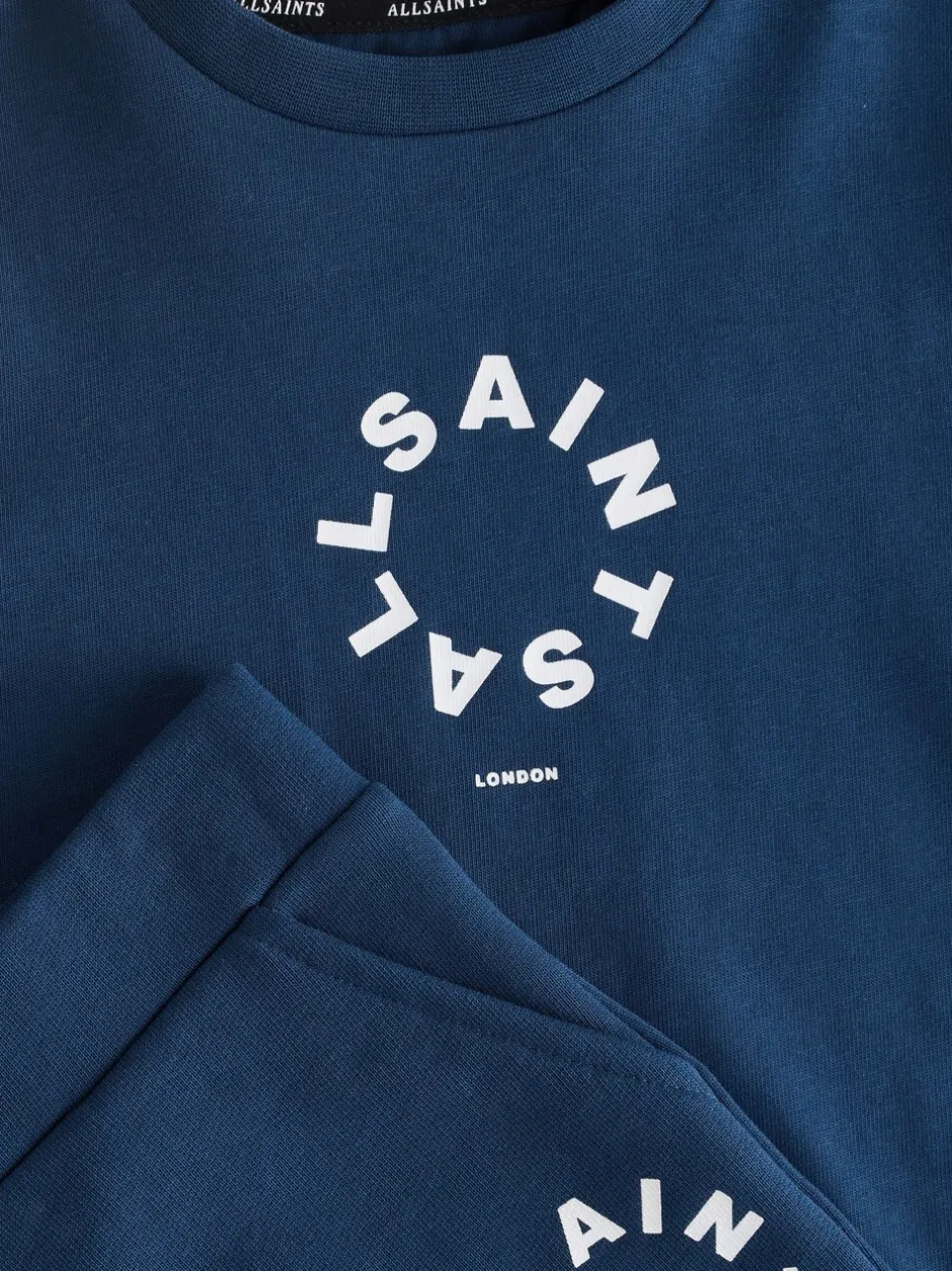 Shorts*smALLSAINTS Tierra set van T-shirt en sweatshorts voor jonge jongens, van 100% katoen