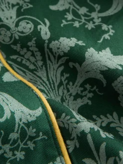 Badjassen|Alle Nacht- En Loungekleding*Laura Ashley Smaragdgroen - Josette badjas