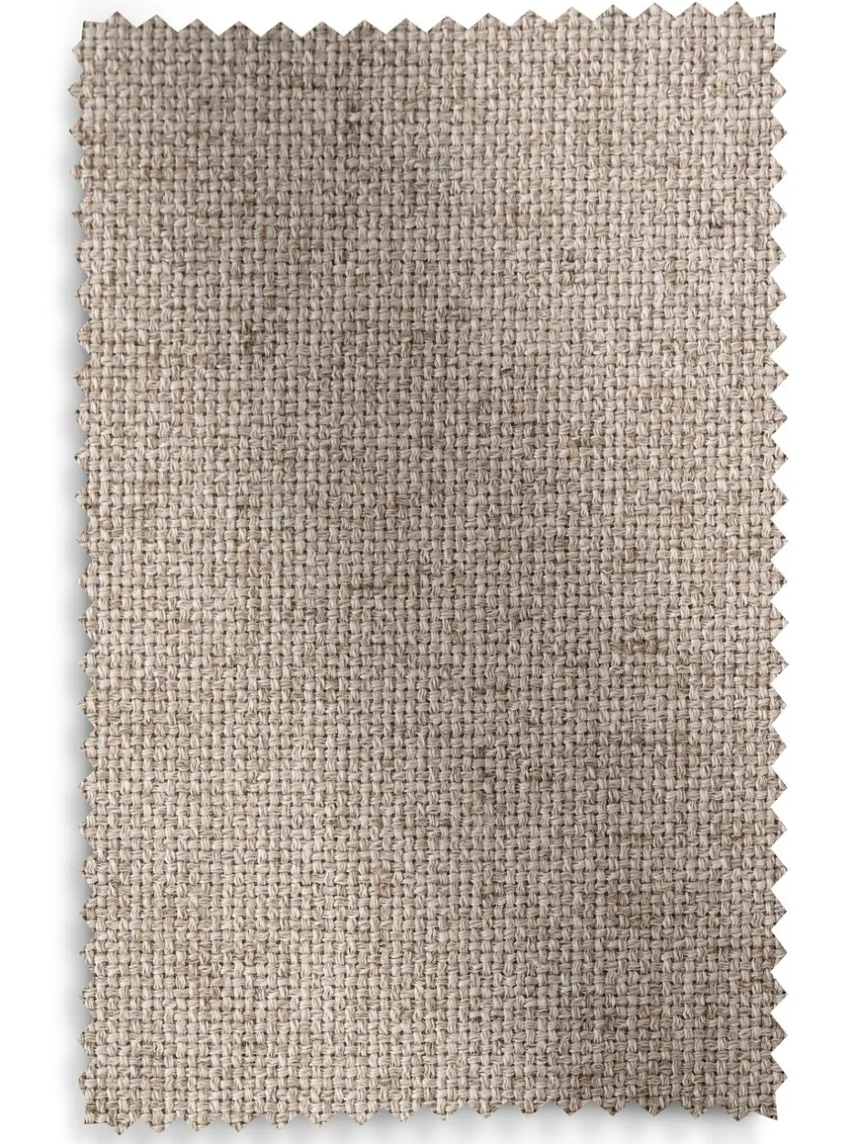 Gordijnen|Gordijnen*Next Soft Weave Linen Blend Eyelet Curtains Natuurlijk