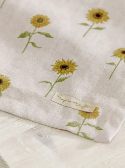 Tafellinnen En Placemats *Sophie Allport linnen zonnebloem tafelloper