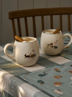 Mokken En Koppen*Sophie Allport Paws & Pumpkins Stoneware Mug