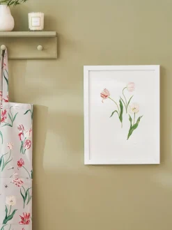 Canvassen En Kunst Voor Aan De Wand*Sophie Allport wanddecoratie met multicolor tulpenprint