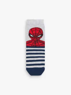 Sokken|Next Spiderman - Verpakking van 5 paar Character sokken met hoog katoengehalte
