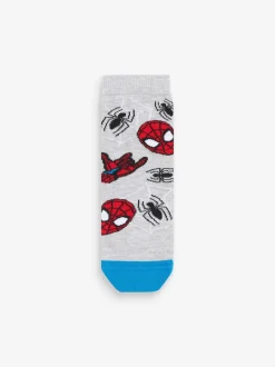 Sokken|Next Spiderman - Verpakking van 5 paar Character sokken met hoog katoengehalte