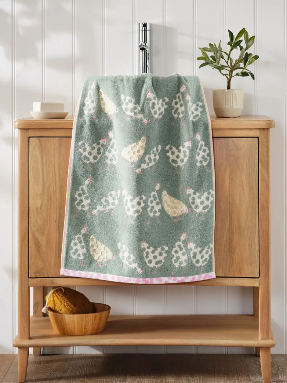 Handdoeken En Badmatten*Next Spring Pat Chicken Towel