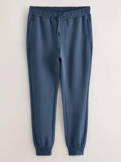 Joggingbroeken|Next - Signature Soft Touch Modal Slim Fit Cuffed Joggers Staalblauw