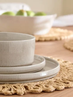 Eetservies En Pastaschalen*Next Stamford - 12-Delig dinerservies
