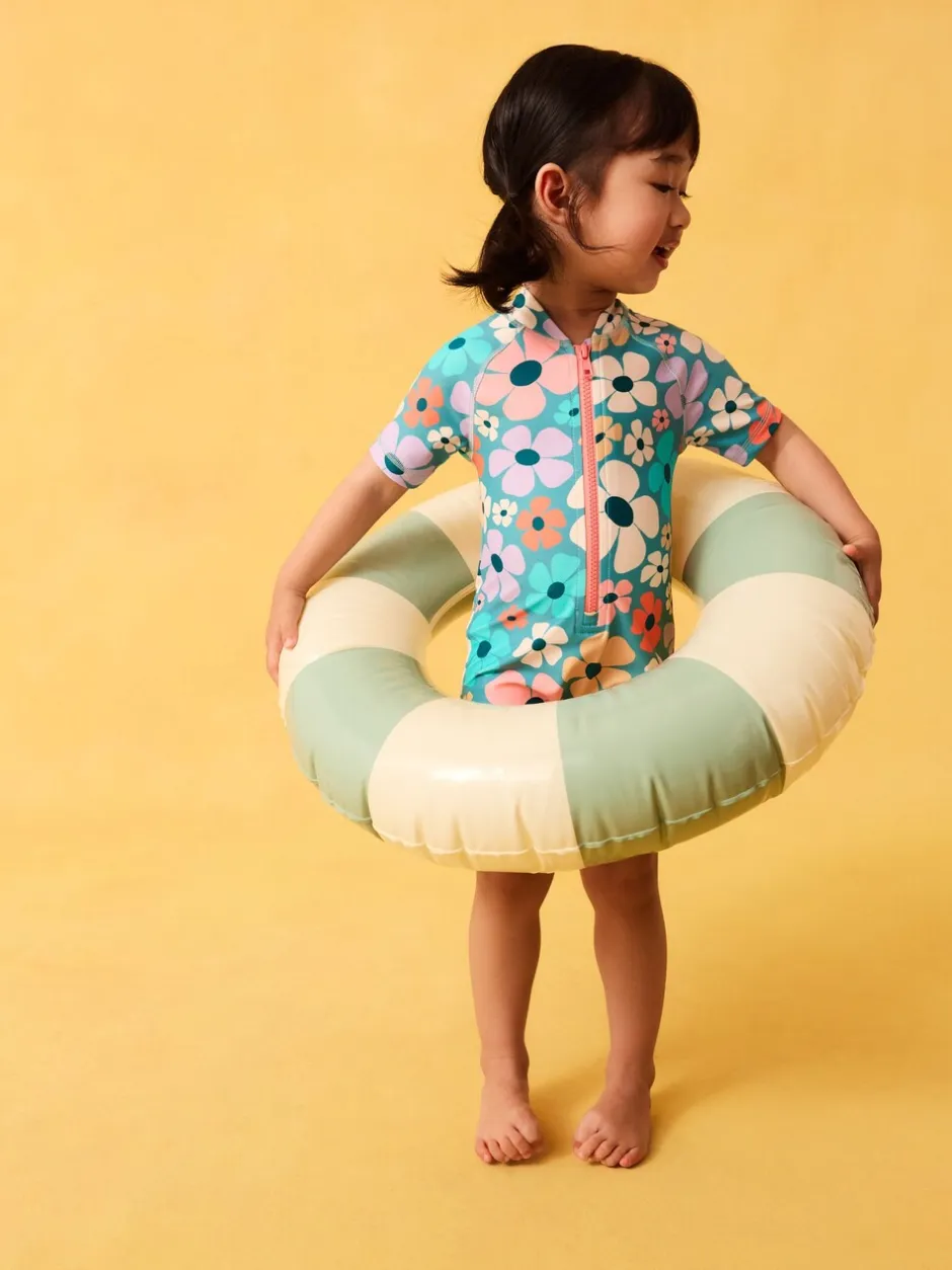 Badkleding|Badkleding|Next Stampy Bloemenprint - Zonbeschermend badpak (3 mnd-10 jr)
