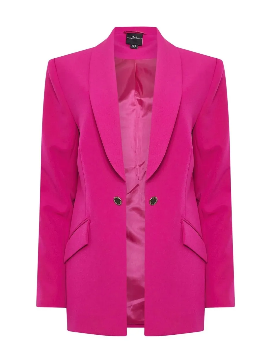 Kostuums En Werkkleding|Star by Julien MacDonald getailleerd jasje met knoopdetails