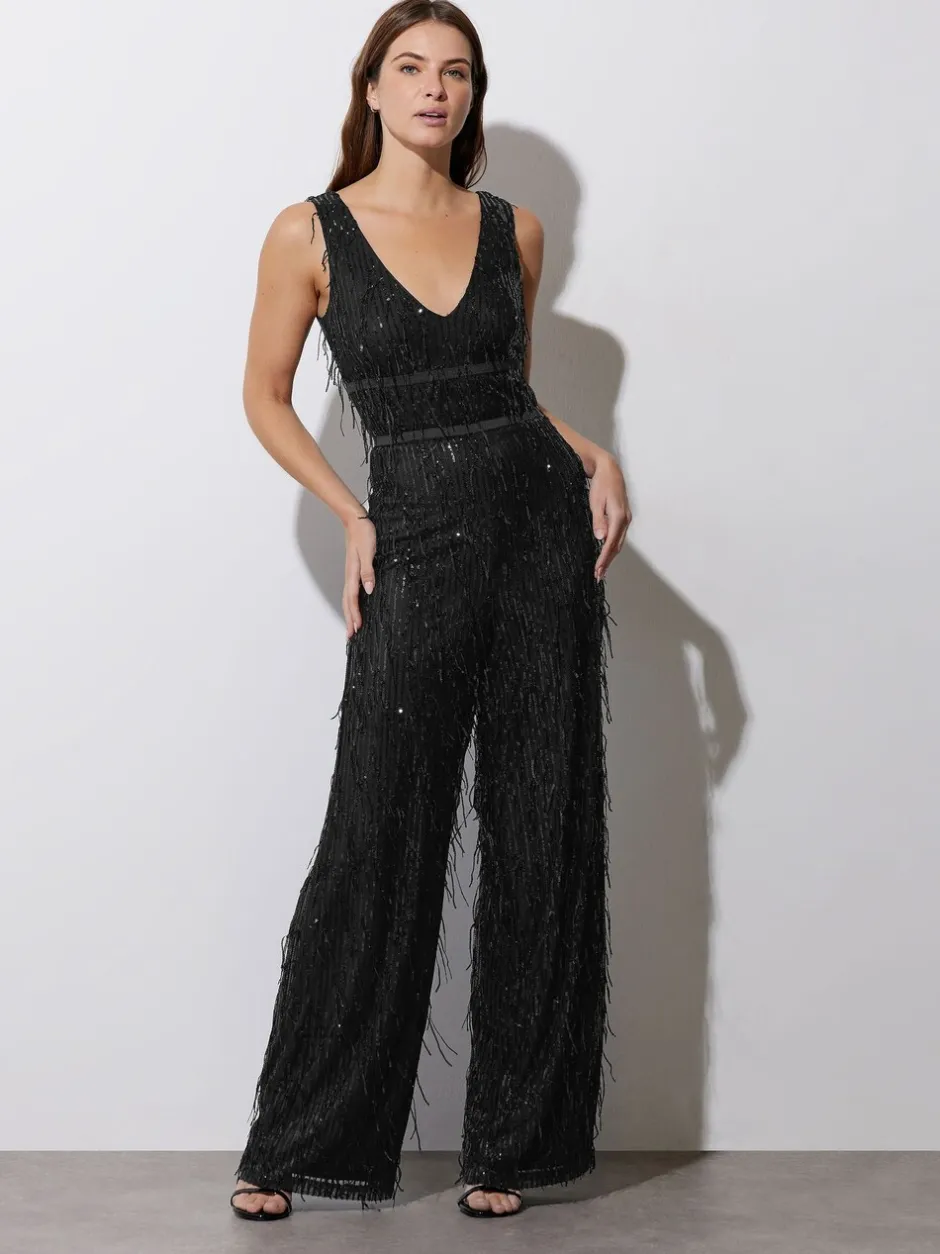 Jumpsuits En Playsuits|Star by Julien MacDonald Tassel Sequin Jumpsuit