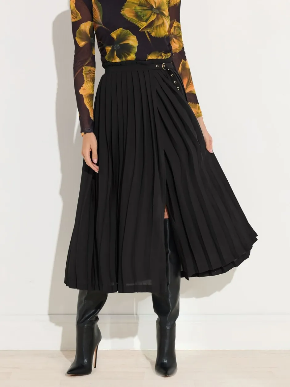 Rokken|Star by Julien MacDonald Pleated Maxi Skirt
