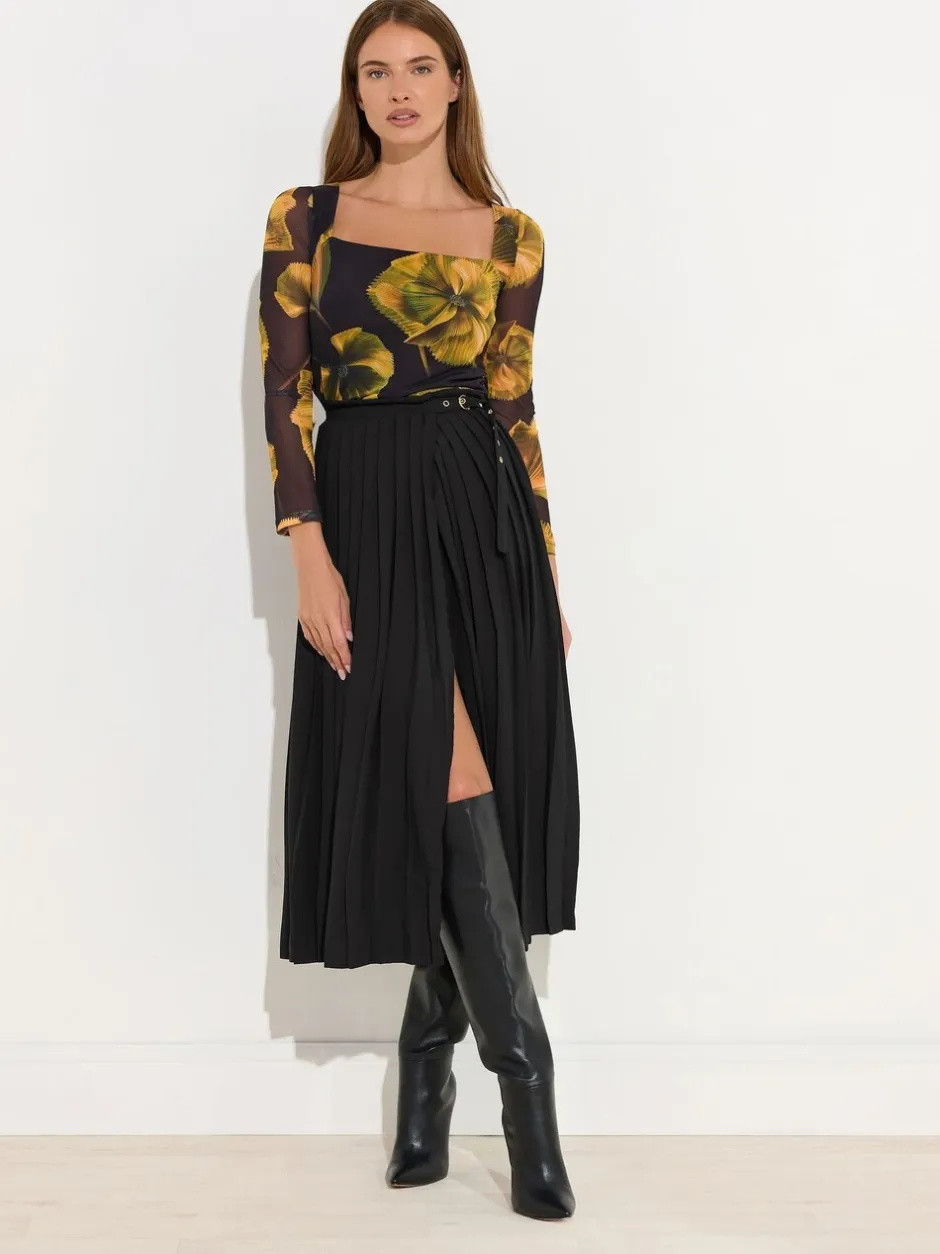 Rokken|Star by Julien MacDonald Pleated Maxi Skirt