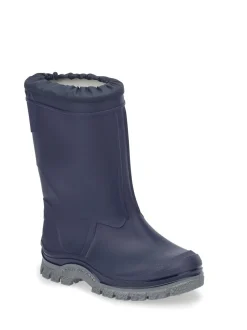 Laarzen|Start Rite - Mudbuster - Behaaglijke blauwe regenlaarzen met fleecevoering