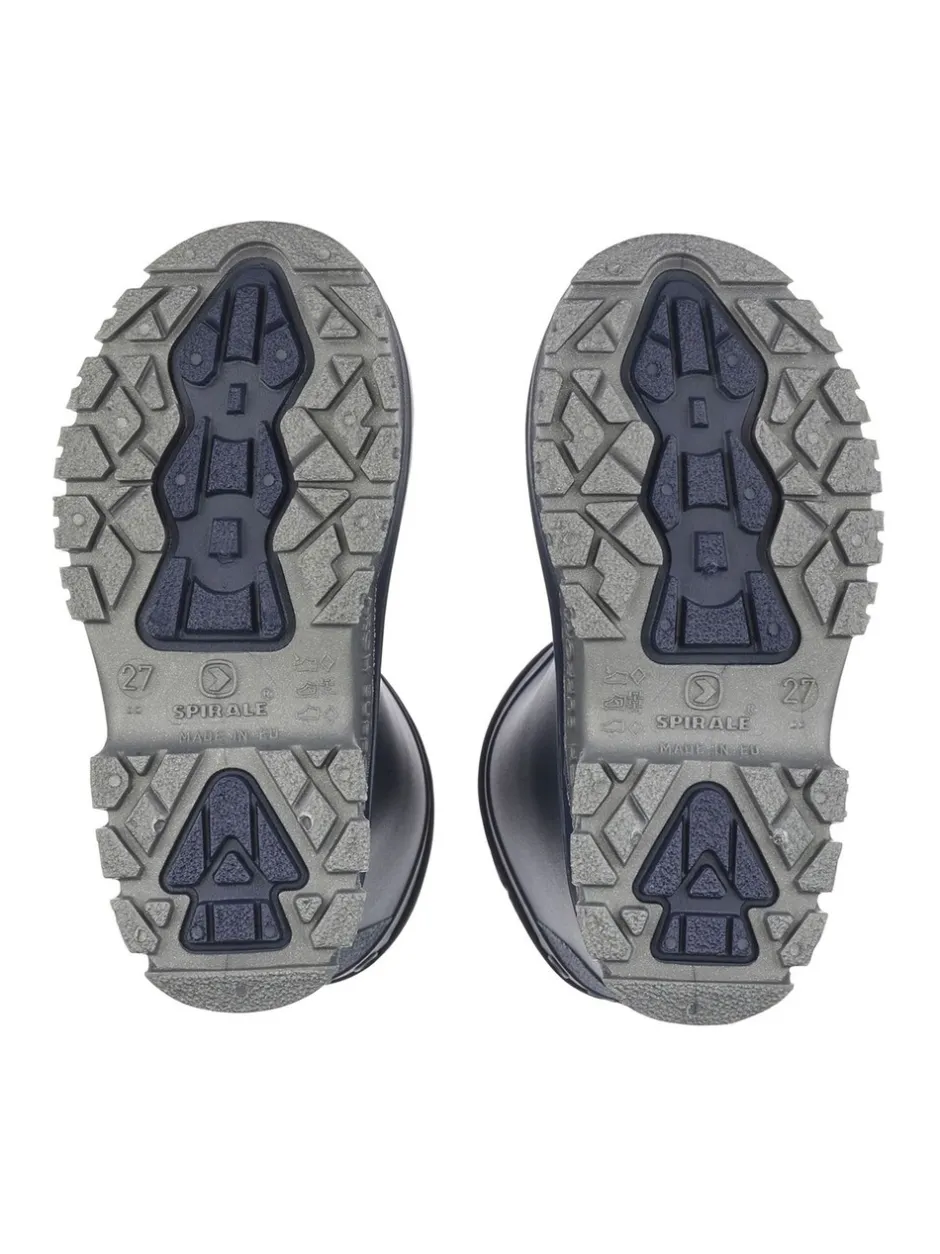 Laarzen|Start Rite - Mudbuster - Behaaglijke blauwe regenlaarzen met fleecevoering