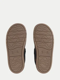 Boots*Start Rite Start-Rite Kids Sporty Orbit Casual Rip-Tape Low Rise Laced Brown Boots