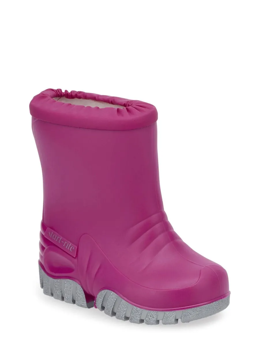 Laarzen|Start Rite Start-rite Mudbuster warme behaaglijk gevoerde regenlaarsjes voor baby's