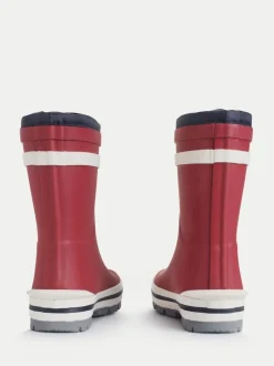 Laarzen|Start Rite Start-Rite Red Little Puddle Toddler Slip-on Waterproof Wellies