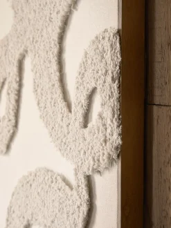 Canvassen En Kunst Voor Aan De Wand*Next Stof Boucle Abstract ingelijste Wanddecoratie
