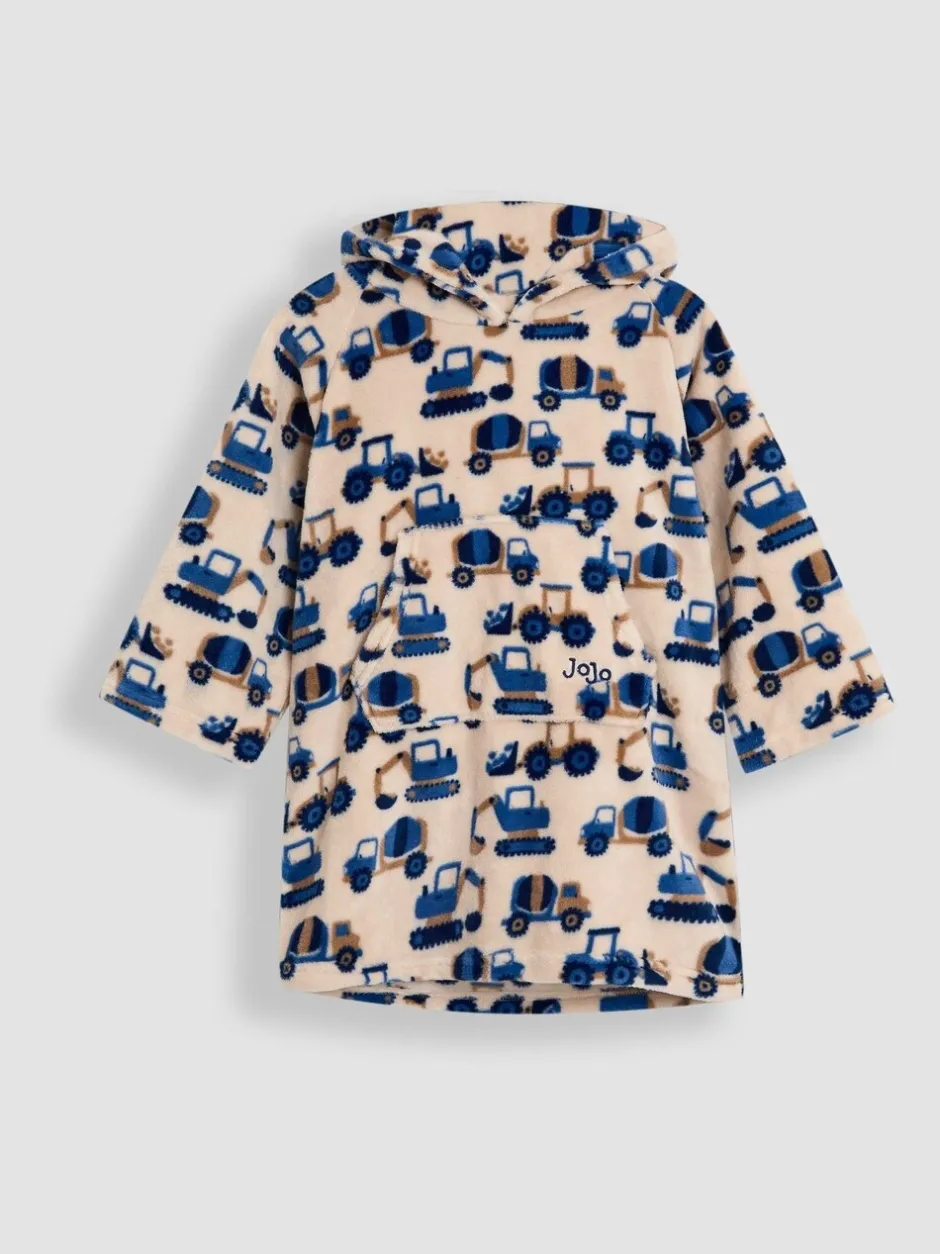 Kamerjassen*Jojo Maman Bébé - Cosy Hooded Blanket Stone Construction