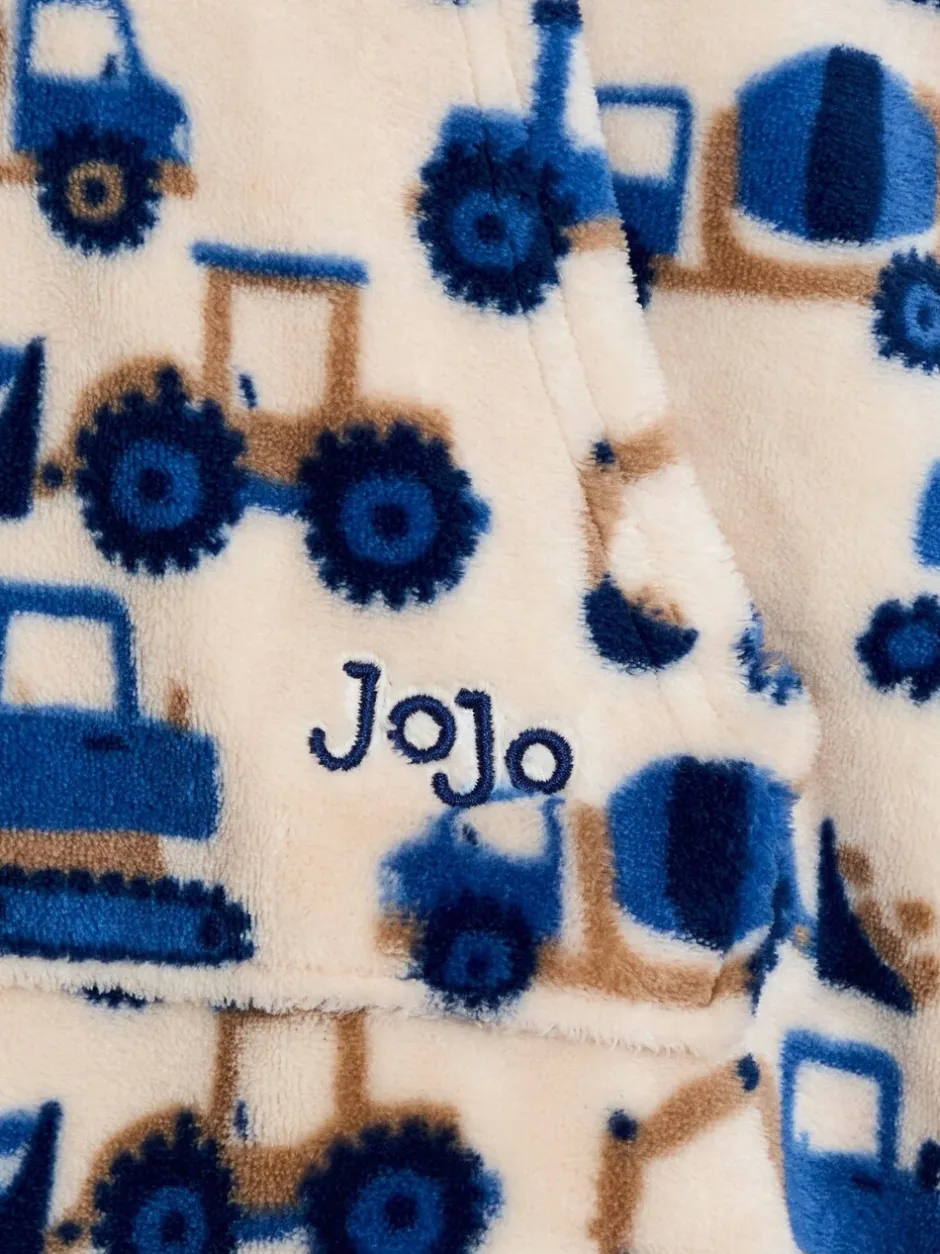 Kamerjassen*Jojo Maman Bébé - Cosy Hooded Blanket Stone Construction