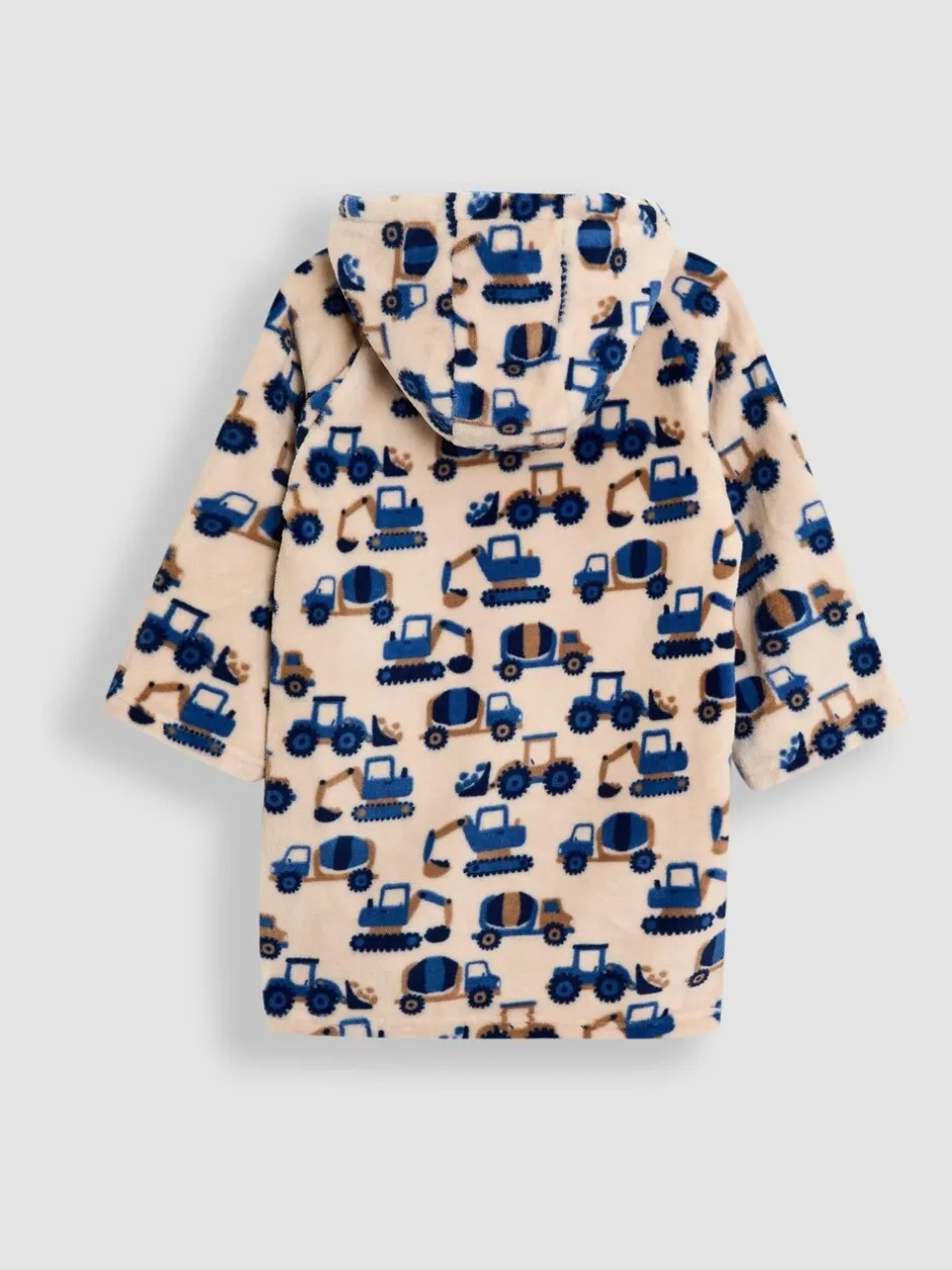 Kamerjassen*Jojo Maman Bébé - Cosy Hooded Blanket Stone Construction