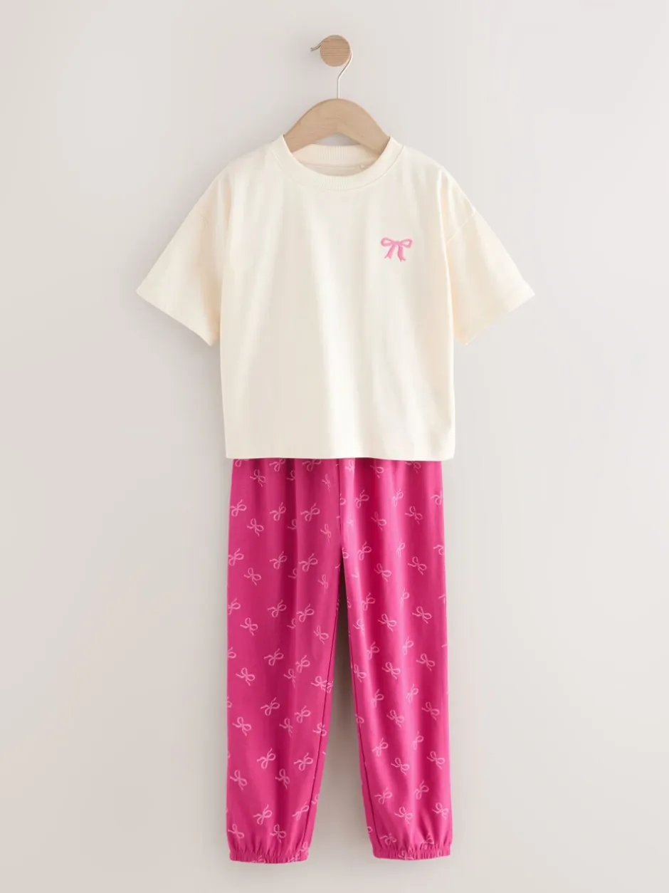 Nachtkleding En Pyjama's|Pyjama's*Next - Verpakking van 3 pyjama's met joggingbroek (3-16 jr) Strikken Helder