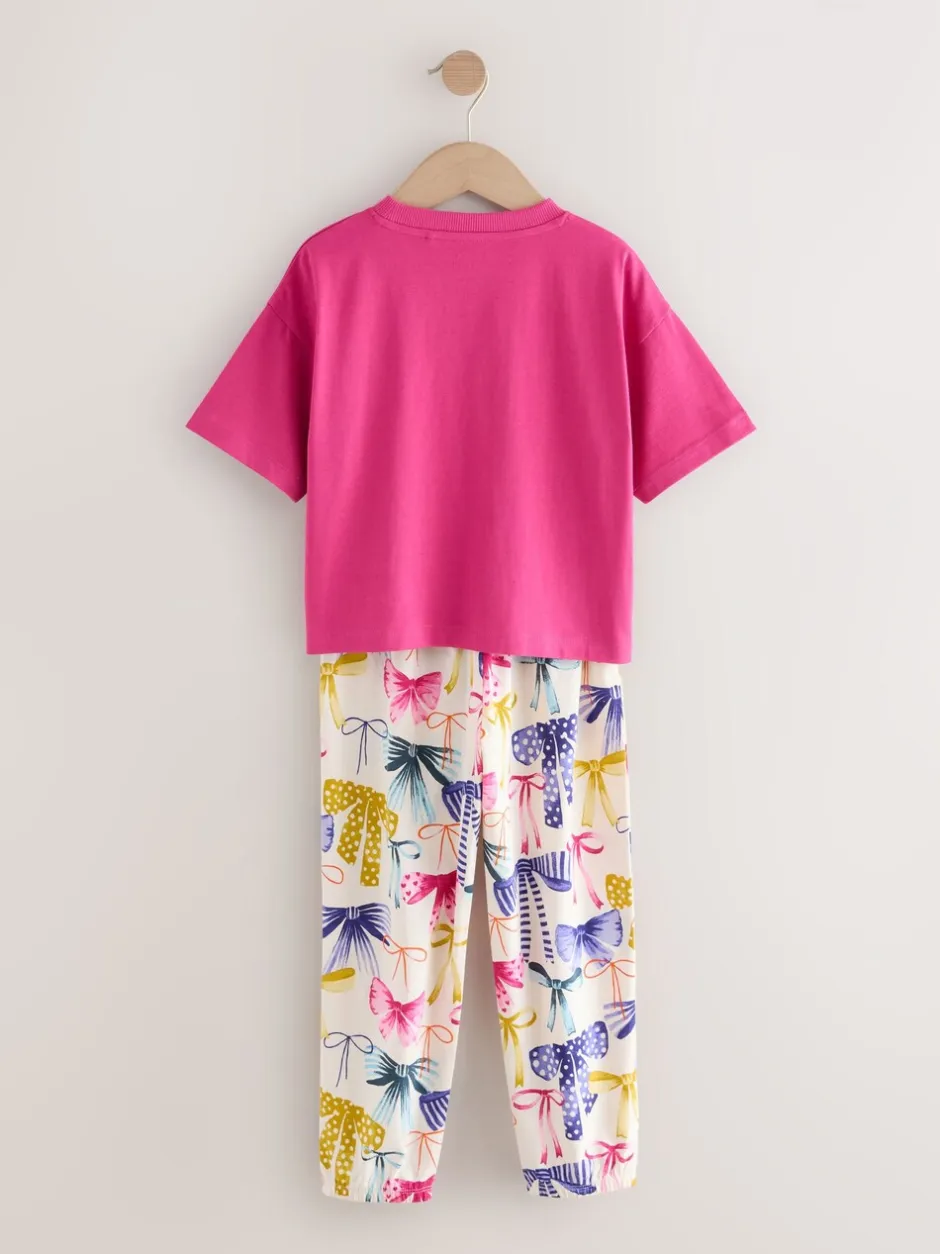 Nachtkleding En Pyjama's|Pyjama's*Next - Verpakking van 3 pyjama's met joggingbroek (3-16 jr) Strikken Helder