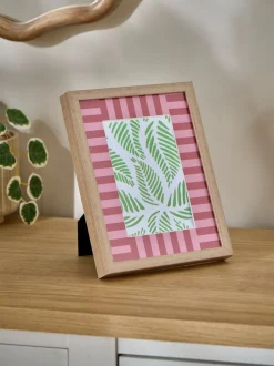 Fotolijsten*Next Stripe Mount Wooden Look Photo Frame
