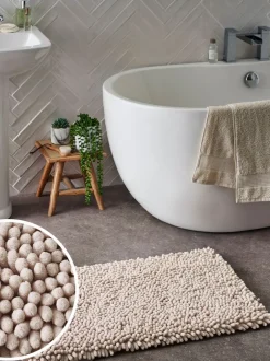 Handdoeken En Badmatten|Next Super pluche bobbeltjesmat