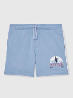Shorts|Warner Bros Superman | Reiss Logo-Print Shorts