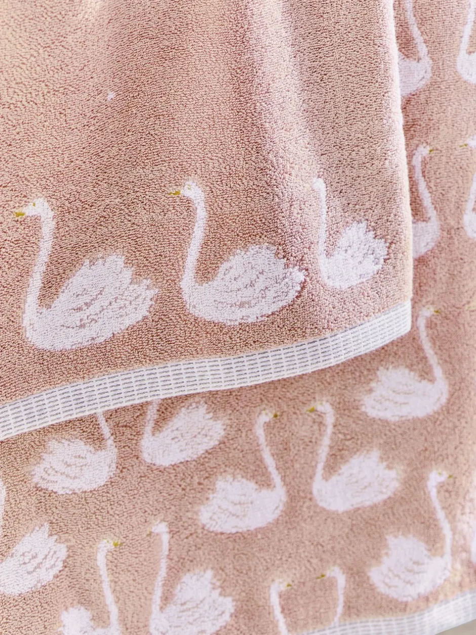 Handdoeken En Badmatten*Next Swan 100% katoenen handdoek