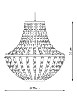 Lampenkappen|Verlichting|Next Tahlia Easy Fit Pendant Light Shade