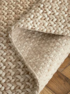 Vloerkleden En Lopers|Vloerkleden En Lopers|Next Tapijt met breiteffect Natuurlijk