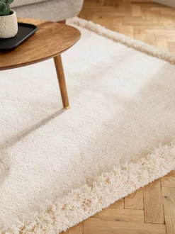 Vloerkleden En Lopers|Vloerkleden En Lopers*Next Tapijt met fluffy rand Ivoor
